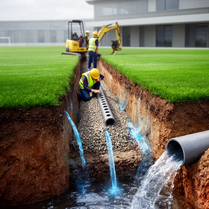 to underdrain