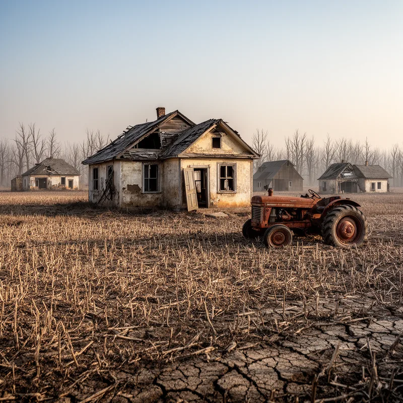 to desolate