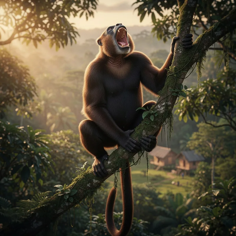 howler monkey