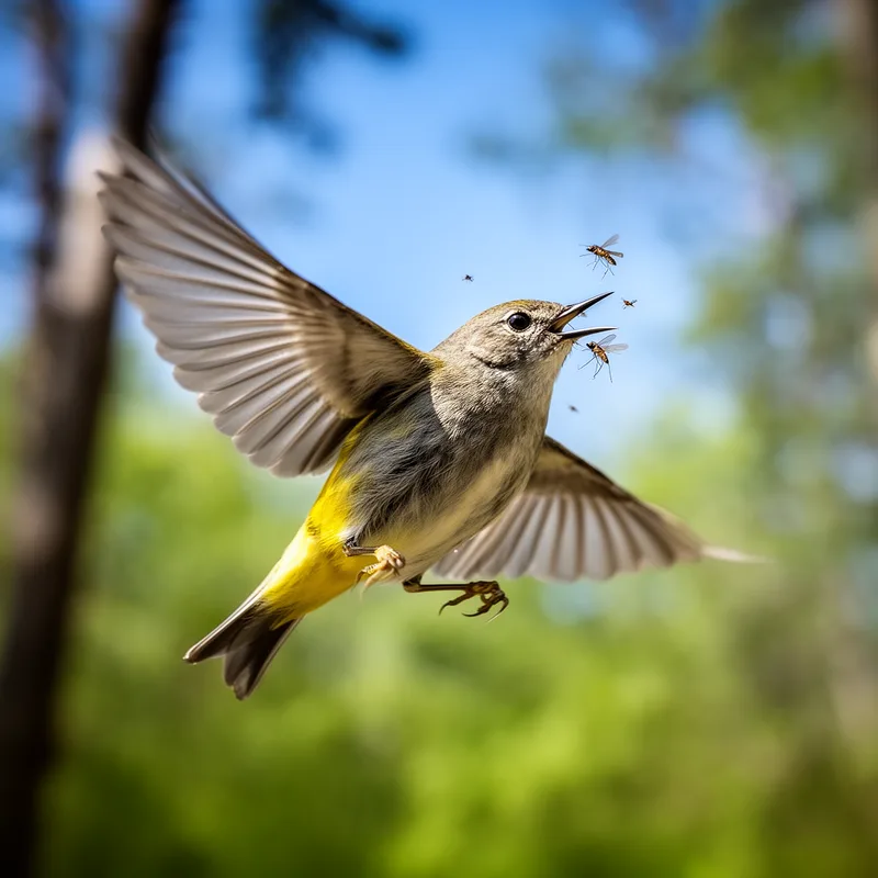 flycatching warbler