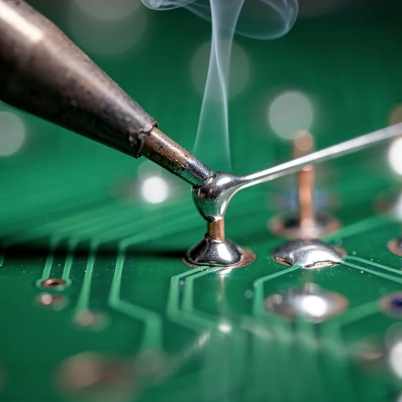 to solder
