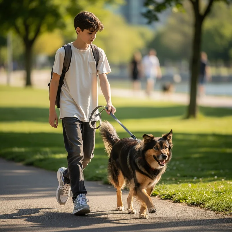 to walk a dog