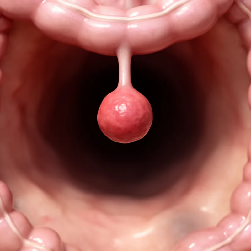 pedunculated polyp