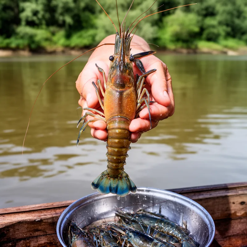 river prawn