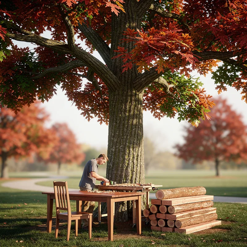 red oak