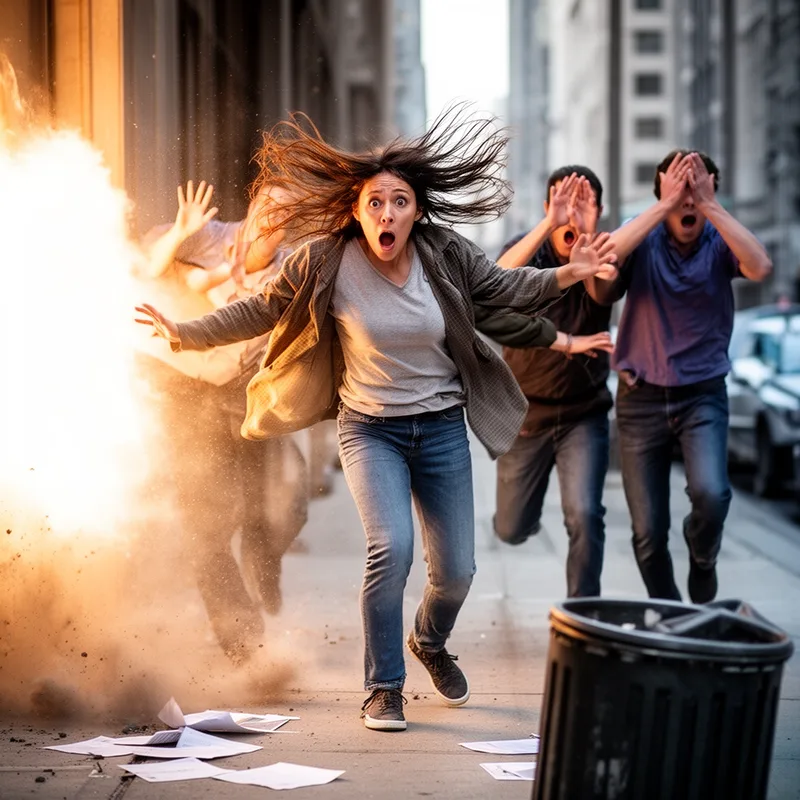 to knock the living daylights out of