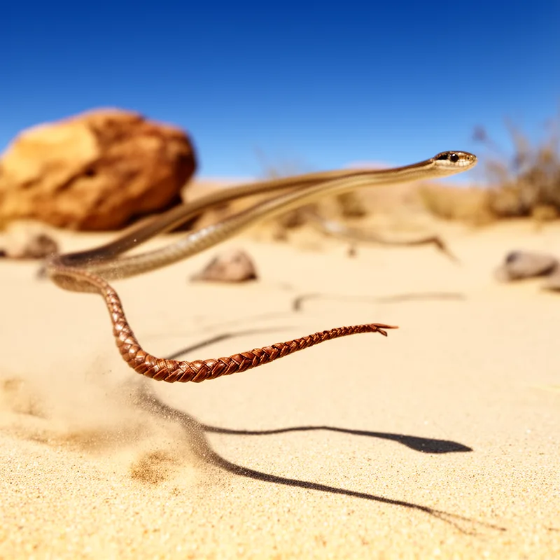 coachwhip snake