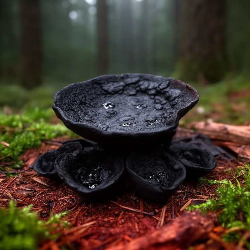 charred pancake cup