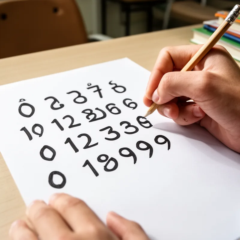 Arabic numeral