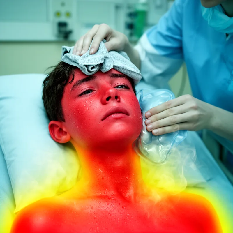 hyperthermic