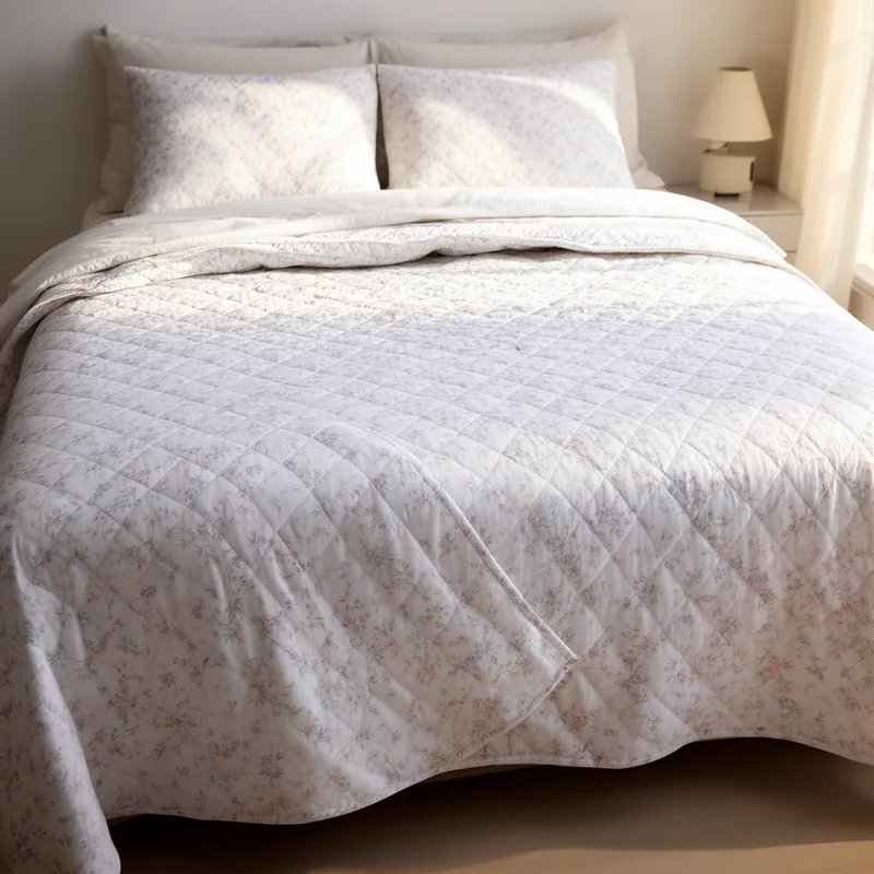 quilted bedspread