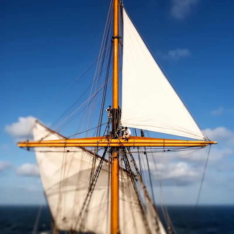 gaff topsail