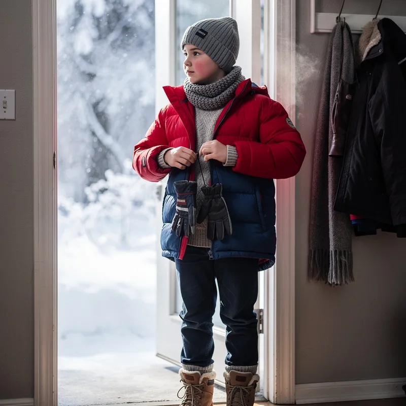 to dress warmly