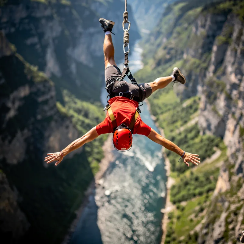 bungee jumping