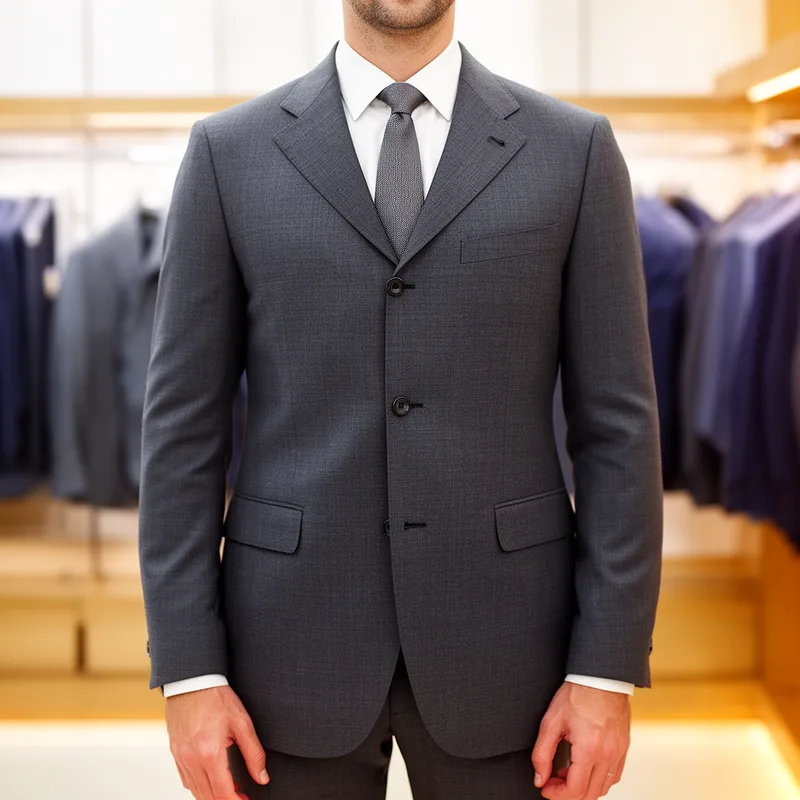 single-breasted suit