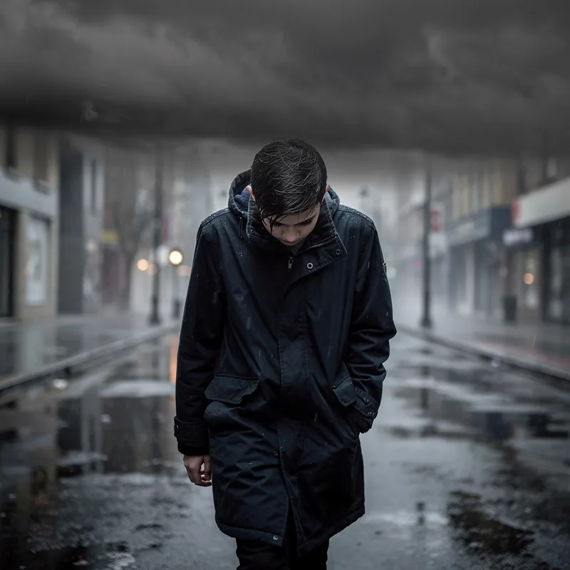 gloomy