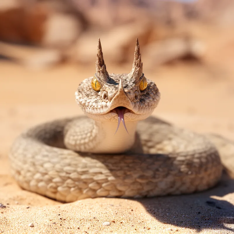 horned viper