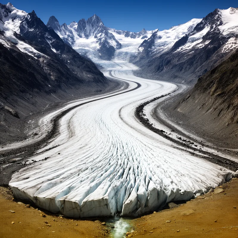 alpine glacier