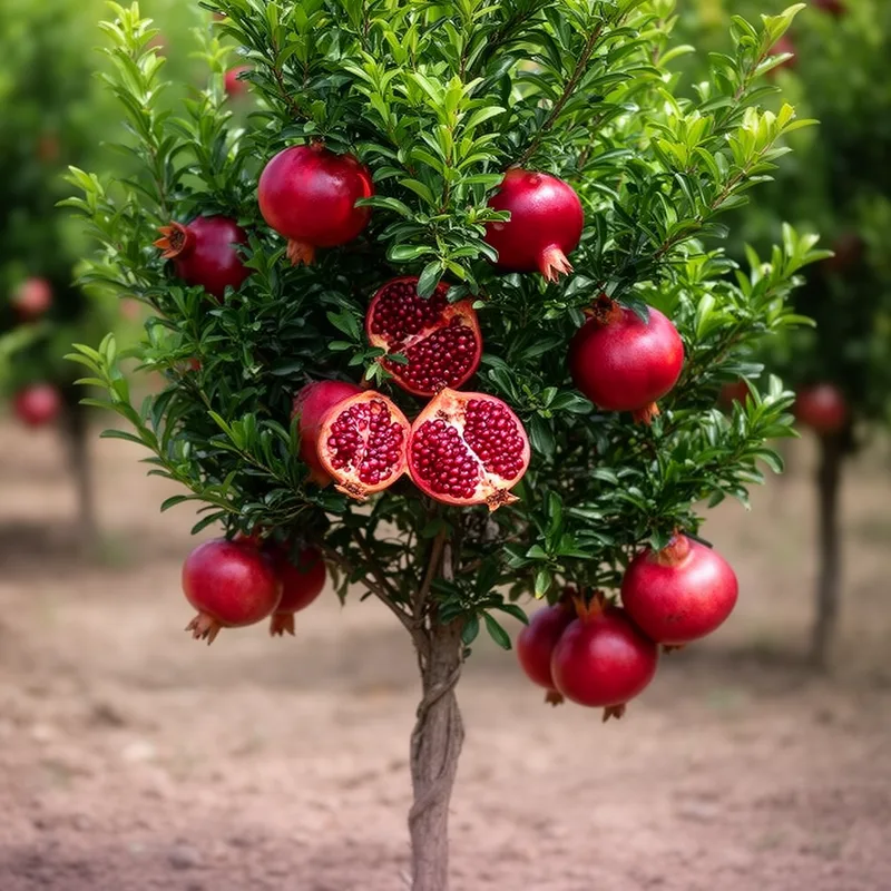pomegranate tree