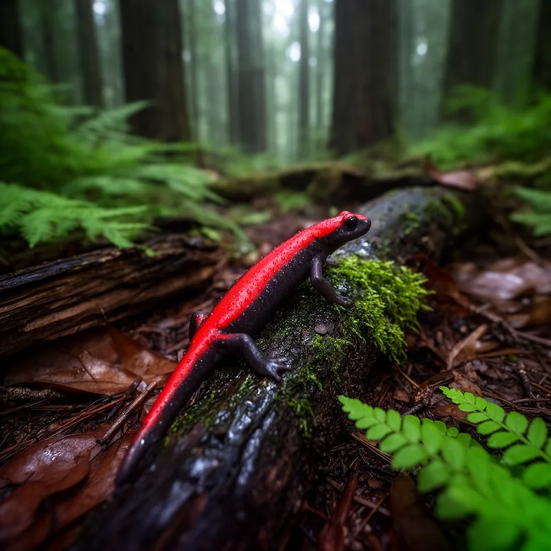 western red-backed salamander