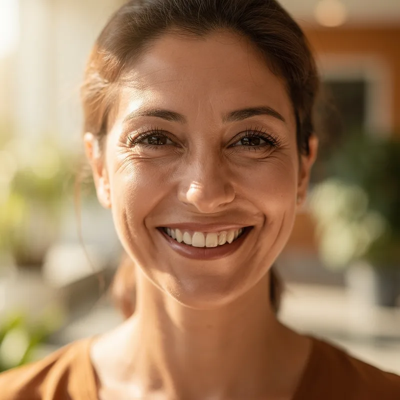 warm smile