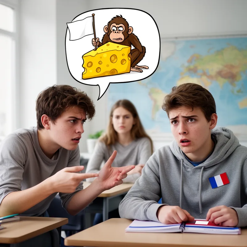 cheese-eating surrender monkey