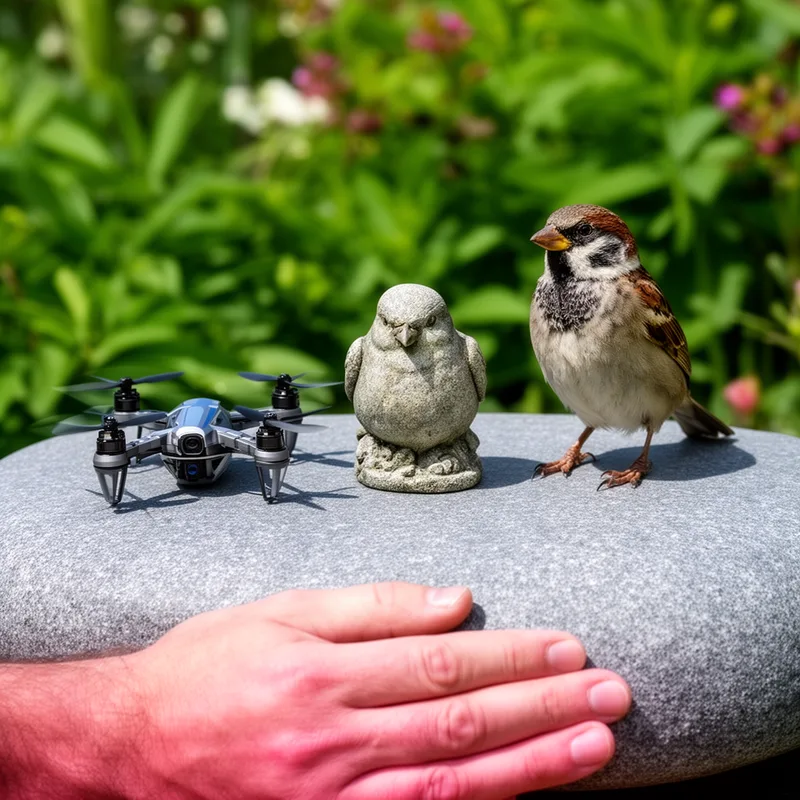 sparrow-sized