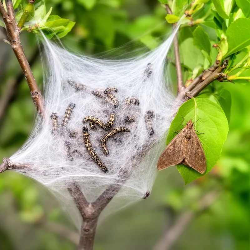 tent-caterpillar moth