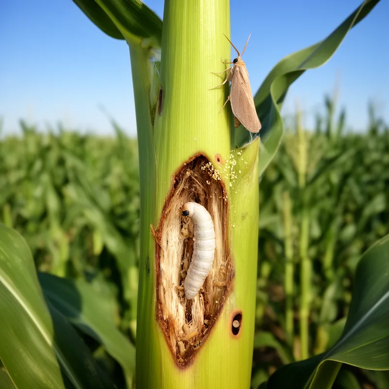 corn borer moth