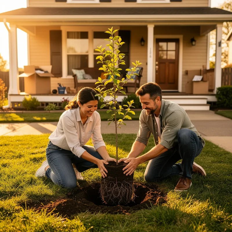 to put down roots