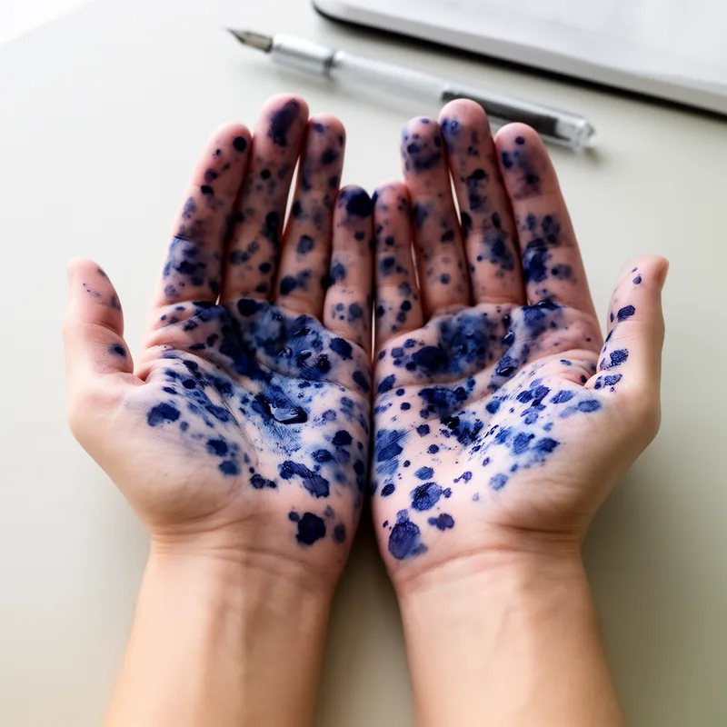 blotched