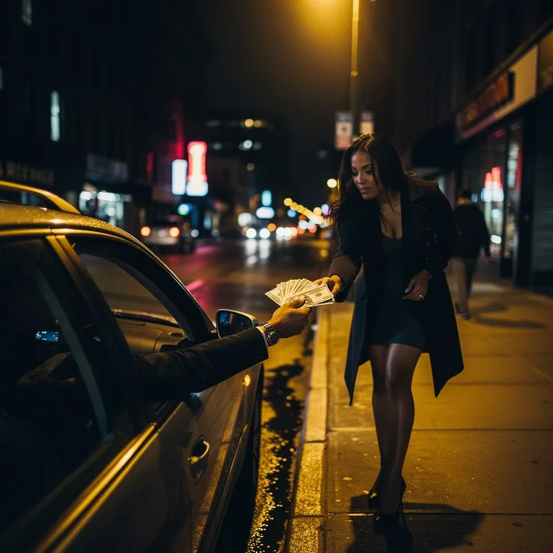 to prostitute