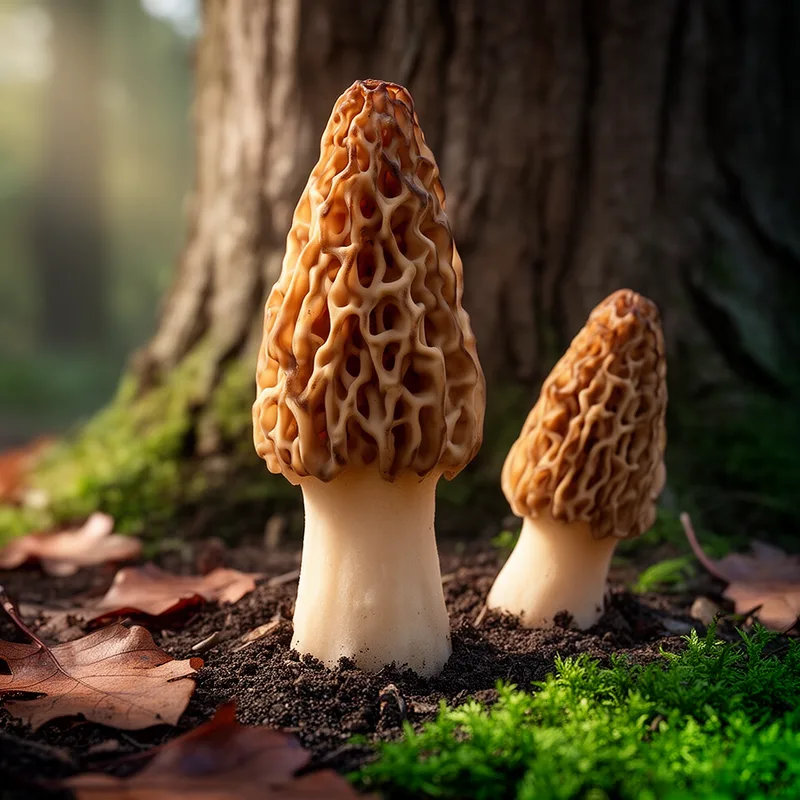 thick-footed morel
