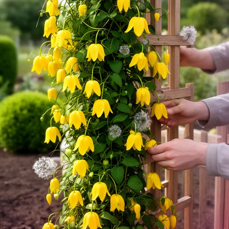 Clematis tangutica