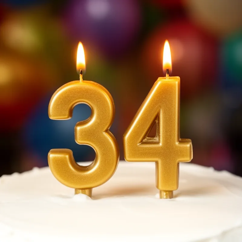 thirty-four