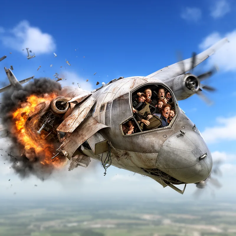flying coffin
