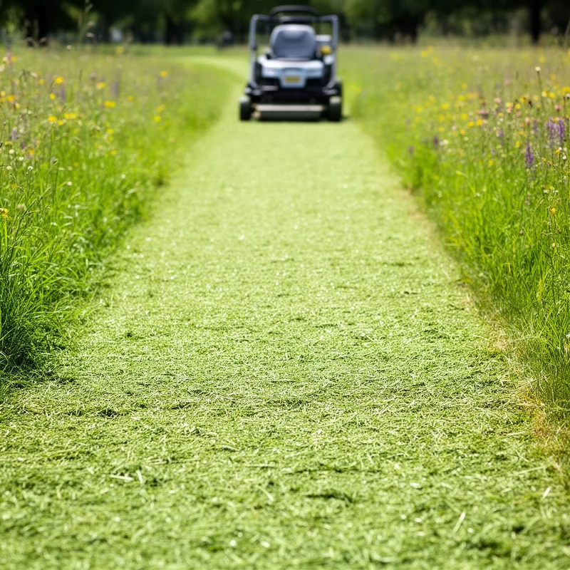 mown