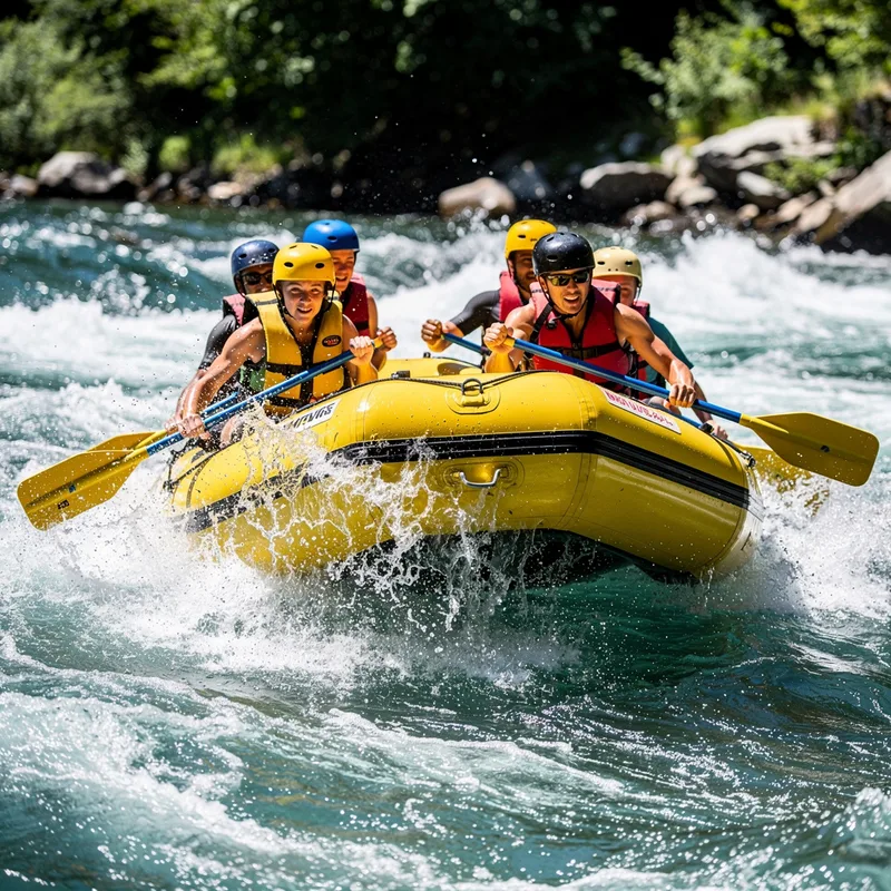rafting
