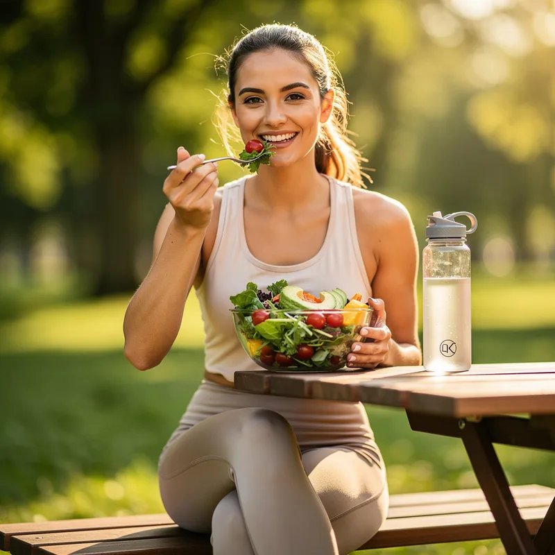 healthily