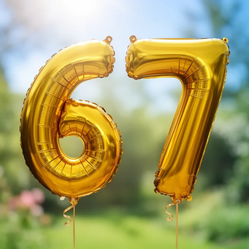 sixty-seven