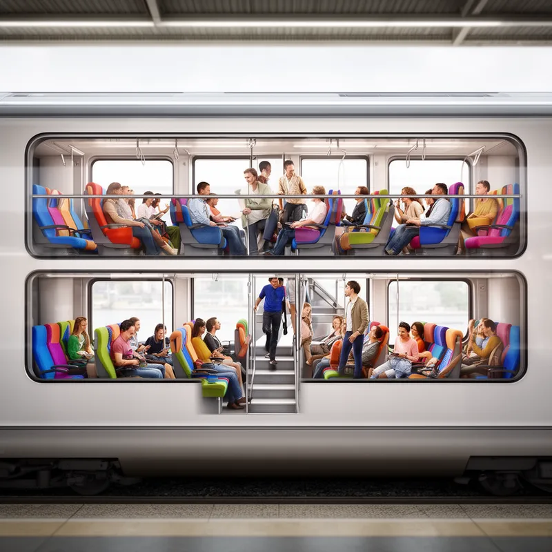 double-deck carriage