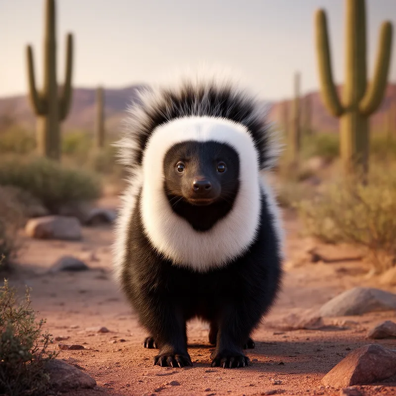 hooded skunk