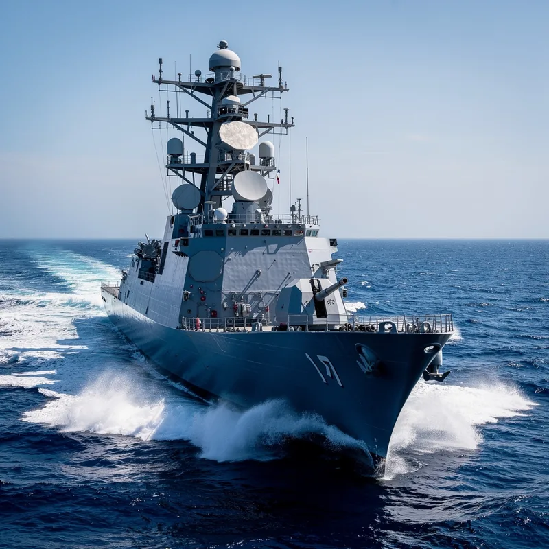 warship