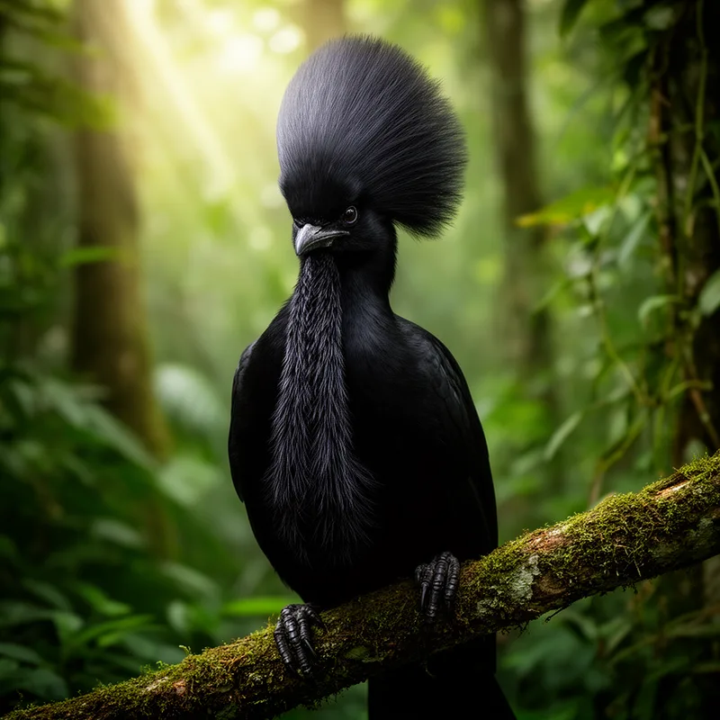 umbrella bird