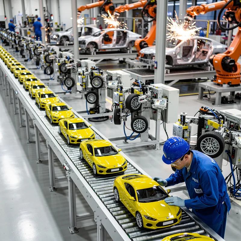production line