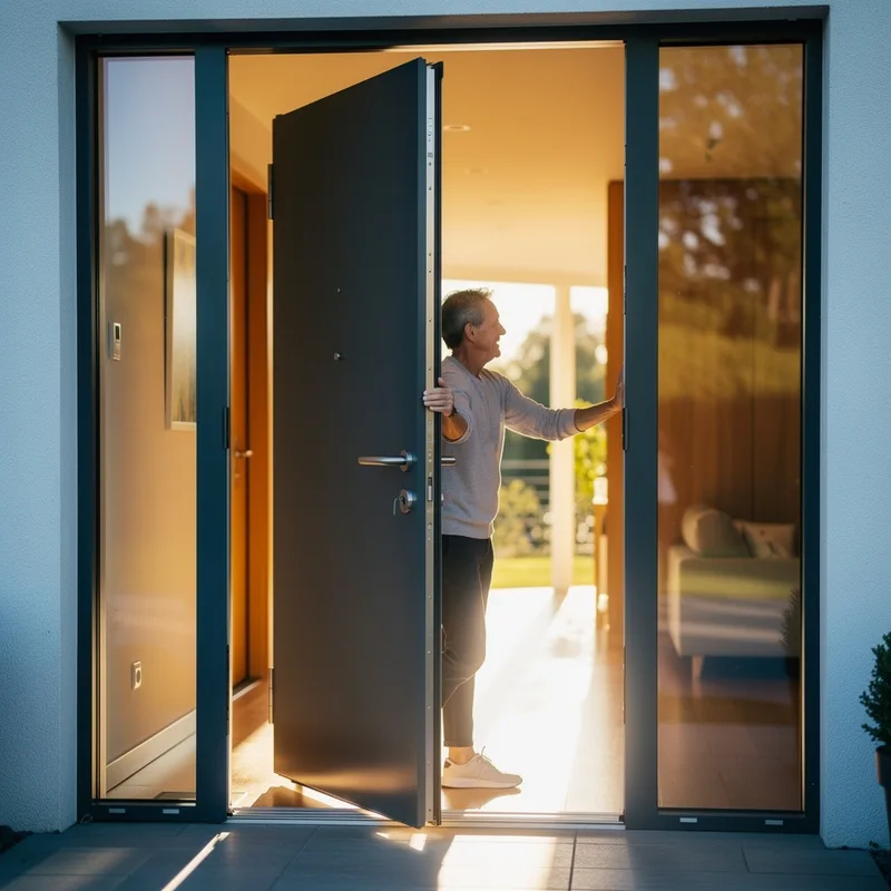 to let in