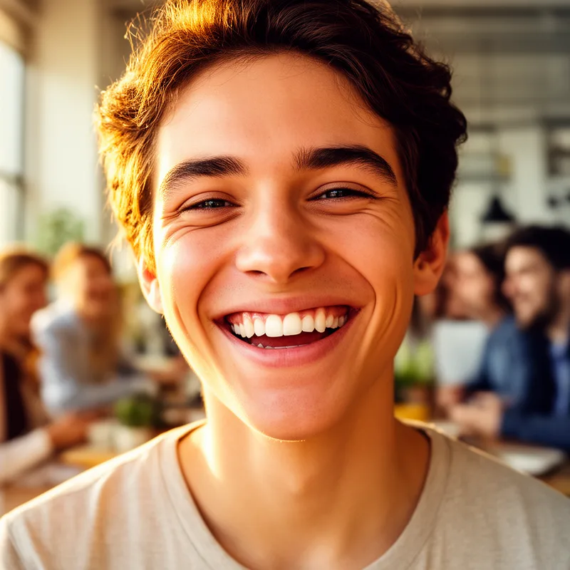 effulgent smile