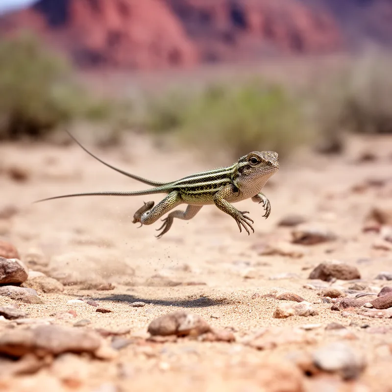 whiptail lizard