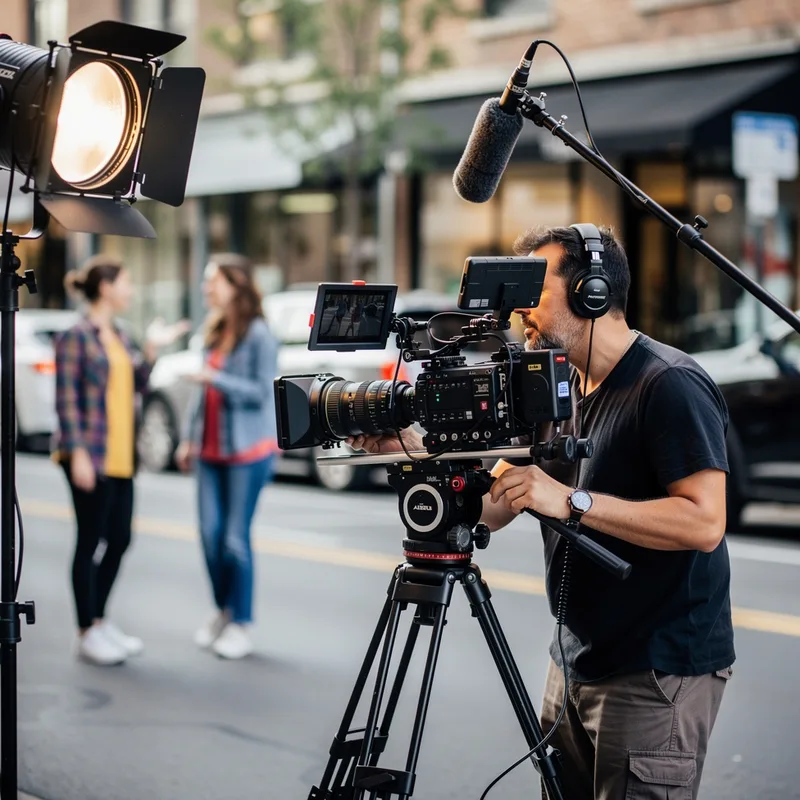 filming
