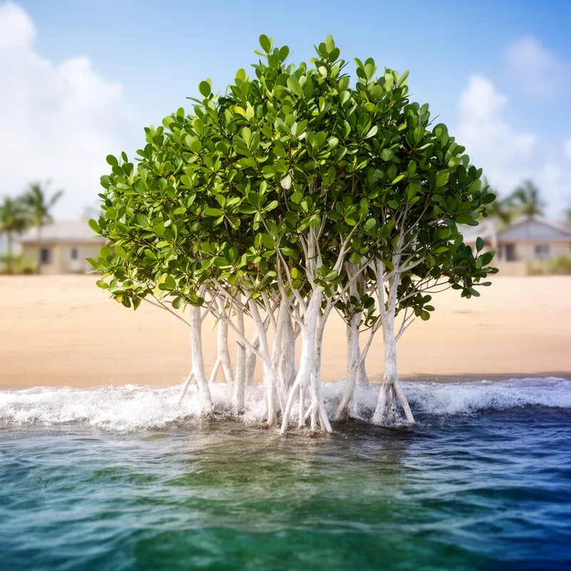 white mangrove